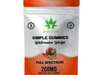 CBD Gummy Watermelon Wedges