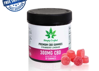 300mg CBD Gummies – Strawberry Lemonade