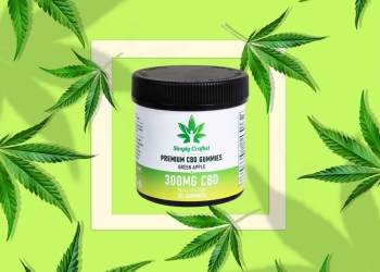 300mg CBD Gummies – Green Apple