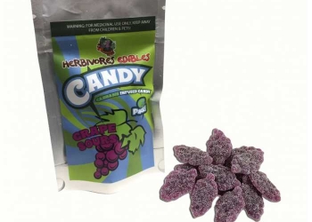 Cannabis Grape Sours Candy